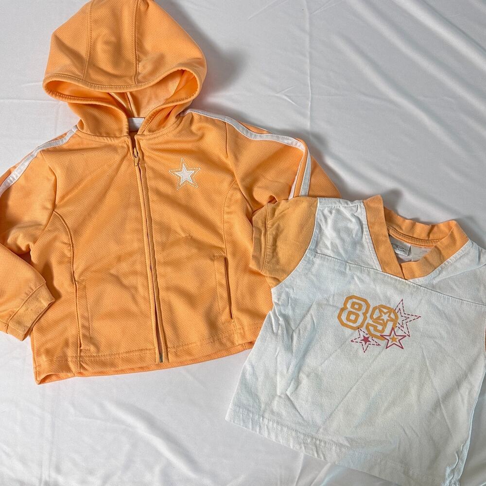 Vintage Y2K Athletic Works 89 Star Gymnastics 2 Pc Athleisure Tracksuit Set